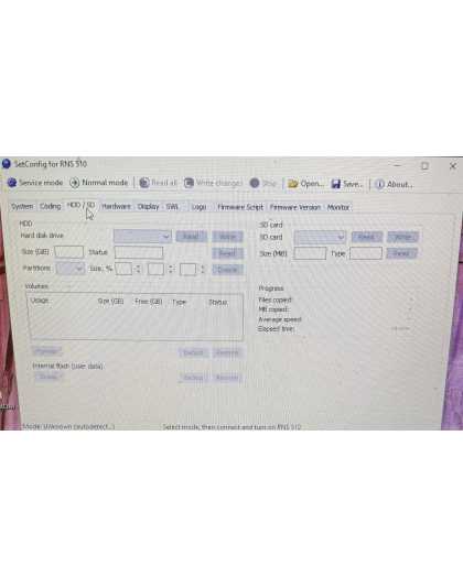 RNS-510 SetConfig Diagnostic Cable &amp; Software for RNS-510 ( Copy ) ( Copy )