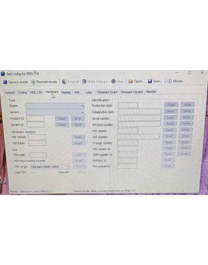 RNS-510 SetConfig Diagnostic Cable &amp; Software for RNS-510 ( Copy ) ( Copy )