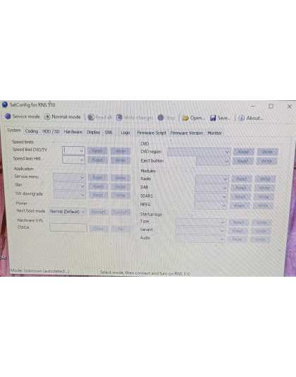 RNS-510 SetConfig Diagnostic Cable &amp; Software for RNS-510 ( Copy ) ( Copy )